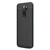 Gpack Xiaomi Redmi Note 8 Pro Kılıf Niss Silikon Deri Görünümlü - 4