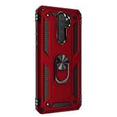 Gpack Xiaomi Redmi Note 8 Pro Kılıf Vega Standlı Yüzüklü MıknatıslıNano Glass - 5