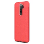 Gpack Xiaomi Redmi Note 8 Pro Kılıf Niss Silikon Deri Görünümlü - 1