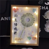 DIY Yaratıcı Fotoğraf Çerçevesi Lolipop Seti - Prens Şeker A - Çanta ve Lamba Dahil - 2