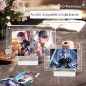 Manyetik Mini Fotoğraf Kartı Standı - 2 Parçalı (Braketli) - 6.5x9cm - 3