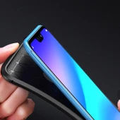 Gpack Xiaomi Redmi 8A Kılıf Negro Karbon Dizayn SilikonNano Glass - 2