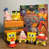 Sünger Bob İyi Arkadaşları Figür Seti - 6'lı - 1