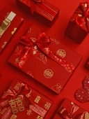 Xi-Yuanxi Desenli Hediye Kağıdı (5'li Paket) - 5
