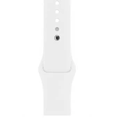Gpack Apple Watch 44mm Kılıf Silikon Kordon Düz Renkli KRD 11 - 3