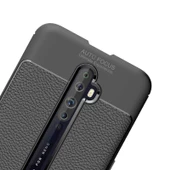 Gpack Oppo Reno 2z Kılıf Niss Silikon Deri GörünümlüNano Glass thumbnail 3