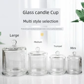 DIY Aromaterapi Mum Kristal Difüzör Cam Bardak - Altın Çan Reçel Mini 120ml - 6