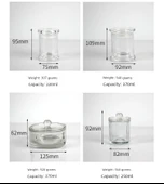 DIY Aromaterapi Mum Kristal Difüzör Cam Bardak - Altın Çan Reçel Mini 120ml - 11
