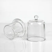 DIY Aromaterapi Mum Kristal Difüzör Cam Bardak - Altın Çan Reçel Mini 120ml - 5