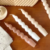 Seramik Aromaterapi Mumluğu - Siyah Kokulu Mum 2'li Paket - 5