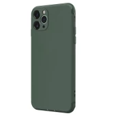 Gpack Apple iPhone 11 Pro Max Kılıf Renkli Tıpalı Kamera Korumalı Silikon Esnek Koruma - 1