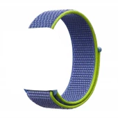 Gpack Apple Watch 44mm Kılıf Kumaş CırtCırt Kordon Velcro - 7