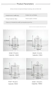 DIY Aromaterapi Mum Kristal Difüzör Cam Bardak - Altın Çan Reçel Mini 120ml - 10