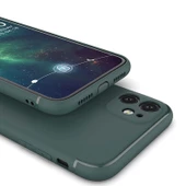 Gpack Apple iPhone 11 Pro Max Kılıf Renkli Tıpalı Kamera Korumalı Silikon Esnek Koruma - 2
