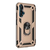 Gpack Huawei Nova 5t Kılıf Vega Standlı Yüzüklü MıknatıslıNano Glass - 5