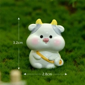 Zodyak Dekorasyon Mini Reçine Figür - Zodyak 7 [stil mesajı] - 9
