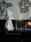 Aromaterapi Orta Boy Cam Mumluk - 2 Tealight Mumlu - 11