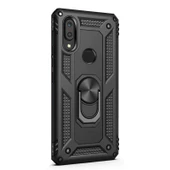 Gpack Samsung Galaxy A20 Kılıf Vega Standlı Yüzüklü MıknatıslıNano Glass thumbnail 9