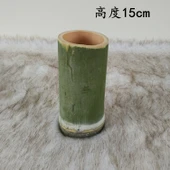 Bambu Tüp Vazo - 15cm Yükseklik - Ekstra Büyük Boy - 4