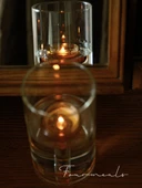 Aromaterapi Orta Boy Cam Mumluk - 2 Tealight Mumlu - 1