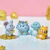 Zodyak Dekorasyon Mini Reçine Figür - On İki Zodyak 8 [stil mesajı] - 3