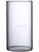 Borosilikat Cam Vazo - 6.5cm Çap 18cm Yükseklik 550ml thumbnail 5