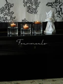 Aromaterapi Orta Boy Cam Mumluk - 2 Tealight Mumlu - 9