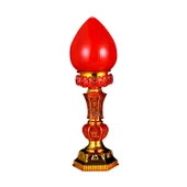 LED Çift Amaçlı Elektrikli Mumluk - Wangcai Model - 22cm - 5