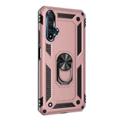 Gpack Huawei Nova 5t Kılıf Vega Standlı Yüzüklü MıknatıslıNano Glass - 1