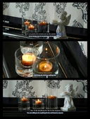 Aromaterapi Orta Boy Cam Mumluk - 2 Tealight Mumlu - 10