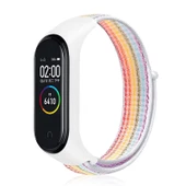 Gpack Xiaomi Mi Band 4 Kordon Kumaş CırtCırt Kordon Velcro thumbnail 4