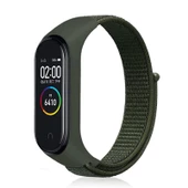 Gpack Xiaomi Mi Band 4 Kordon Kumaş CırtCırt Kordon Velcro thumbnail 6