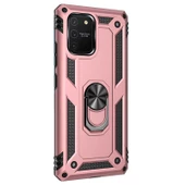 Gpack Samsung Galaxy S10 Lite Kılıf Tank Koruma Vega Standlı Yüzüklü Mıknatıslı thumbnail 1