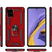 Gpack Samsung Galaxy A31 Kılıf Tank Koruma Vega Standlı Yüzüklü Mıknatıslı thumbnail 3