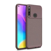 Gpack Huawei P40 Lite E Kılıf Negro Karbon SilikonNano Glass - 1
