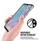 Gpack Huawei P40 Lite E Kılıf Gard Nitro  SilikonNano Glass Renksiz - 3