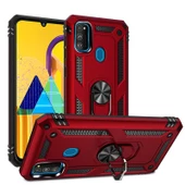 Gpack Samsung Galaxy A21s Kılıf Tank Koruma Vega Standlı Yüzüklü Mıknatıslı thumbnail 3