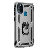 Gpack Samsung Galaxy A21s Kılıf Tank Koruma Vega Standlı Yüzüklü Mıknatıslı thumbnail 5