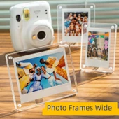 Instax Polaroid Fotoğraf Çerçevesi - [Mini Dört] Şeffaf - 3