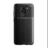 Gpack Xiaomi Redmi Note 9 Kılıf Negro Karbon Dizayn SilikonNano Glass - 4