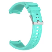 Gpack Samsung Galaxy Watch 46mm 22mm Kordon Silikon Kançalı Ayarlanabilir KRD 18 - 10