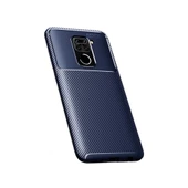 Gpack Xiaomi Redmi Note 9 Kılıf Negro Karbon Dizayn SilikonNano Glass - 3