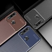 Gpack Huawei Y6P Kılıf Negro Karbon Dizayn Silikon thumbnail 2