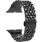 Gpack Apple Watch 3 4 5 42mm Kordon Çift Renk Metal Kordon Çıtçıtlı KRD 14 thumbnail 5