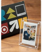Instax Polaroid Fotoğraf Çerçevesi - [Mini Dört] Şeffaf - 8