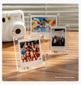 Instax Polaroid Fotoğraf Çerçevesi - [Mini Dört] Şeffaf - 10