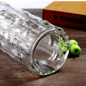 İskandinav Cam Vazo - Bambu Desenli - 1540 (Sınıf I) thumbnail 4