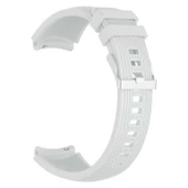 Gpack Samsung Galaxy Watch Active 2 44mm Kordon Silikon Kançalı Ayarlanabilir KRD 18 - 1