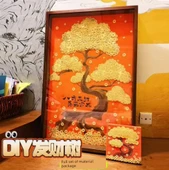 DIY Servet Ağacı Fotoğraf Çerçevesi Malzeme Seti - Tutkal Tabancası + 2 Tutkal Çubuğu 8 inç - 7
