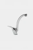Modern Krom Kuğu Mutfak Lavabo Bataryası | 40'Lık | Pirinç | Garantili | Lüx, Modern Ve Şık Armatür - 1